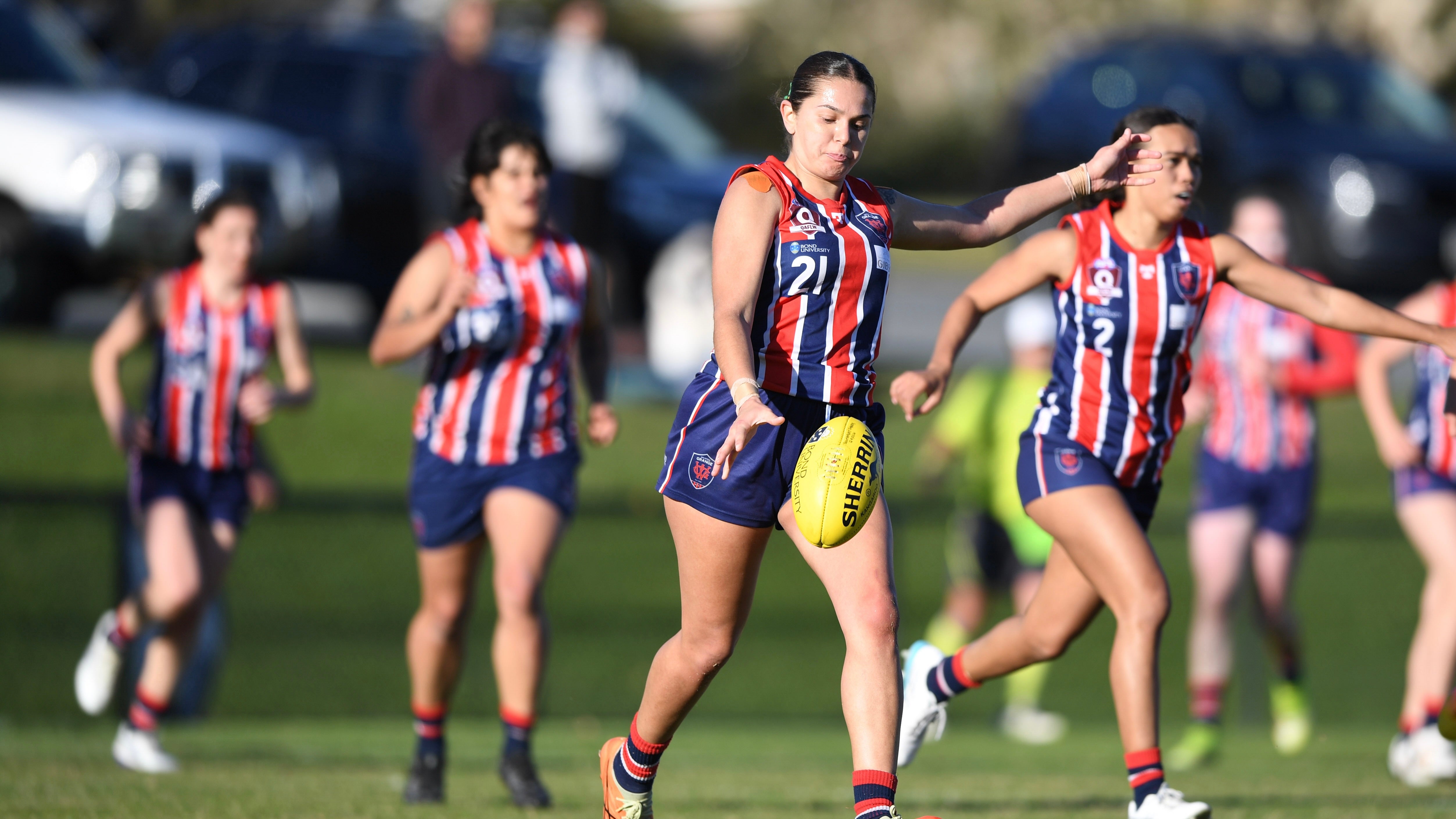 Evy Reeves 2025 BOND UNIVERSITY QAFLW ELIMINATION FINALS: TEAM LISTS - Play AFL