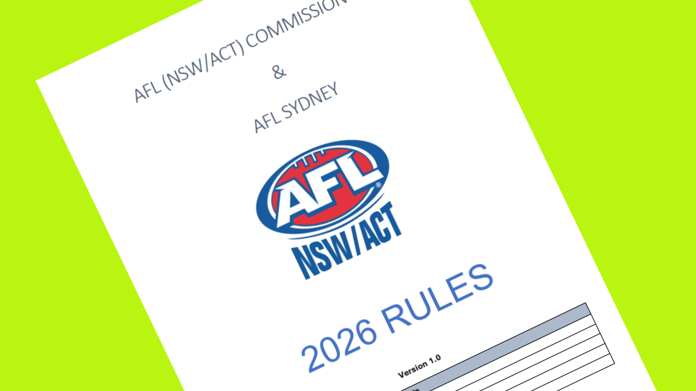 AFL Sydney Rules - Play AFL