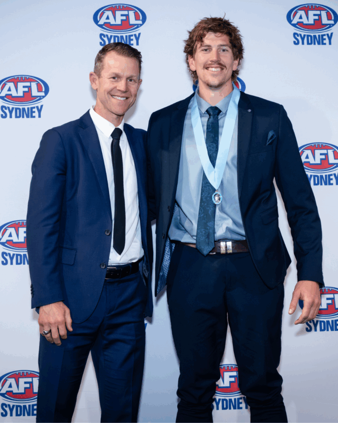 Image of Finbar Delbridge and Ryan O'Keefe.