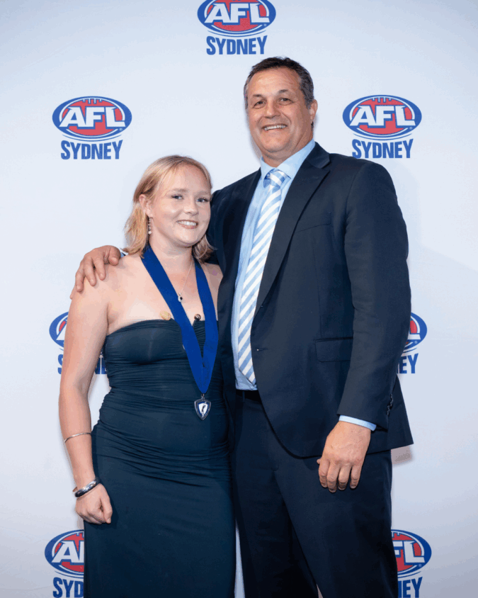 Image of Hannah Woolf and Andrew Varasdi.