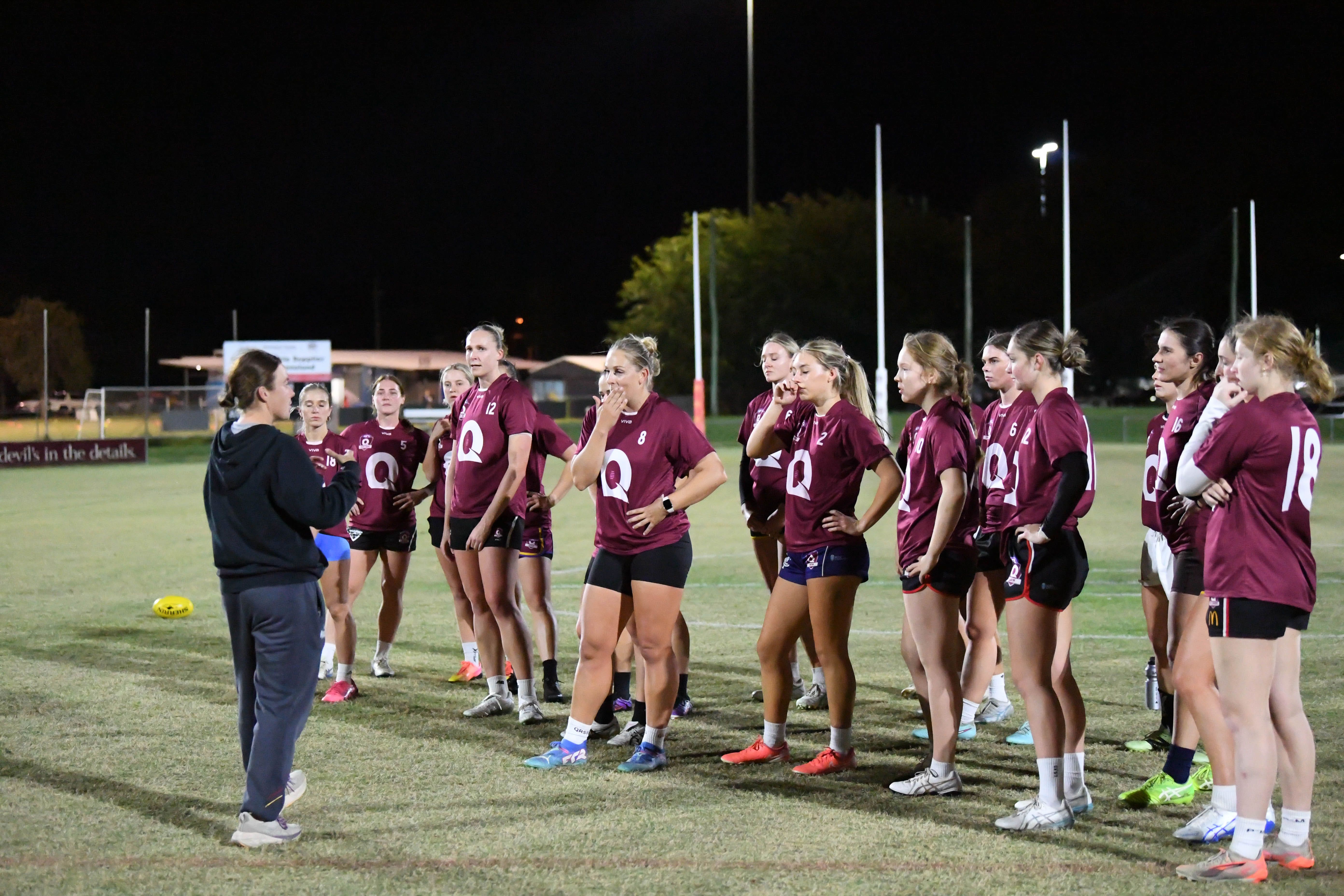 Queensland women's team