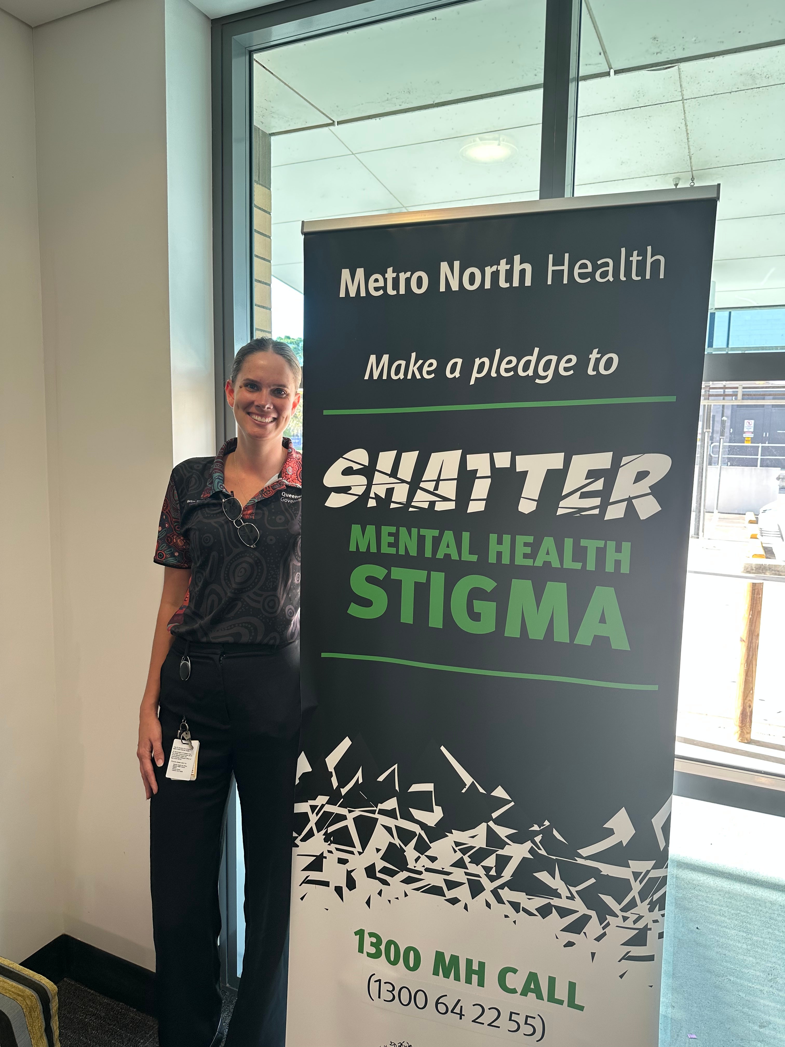 Breanna-Rose White at work