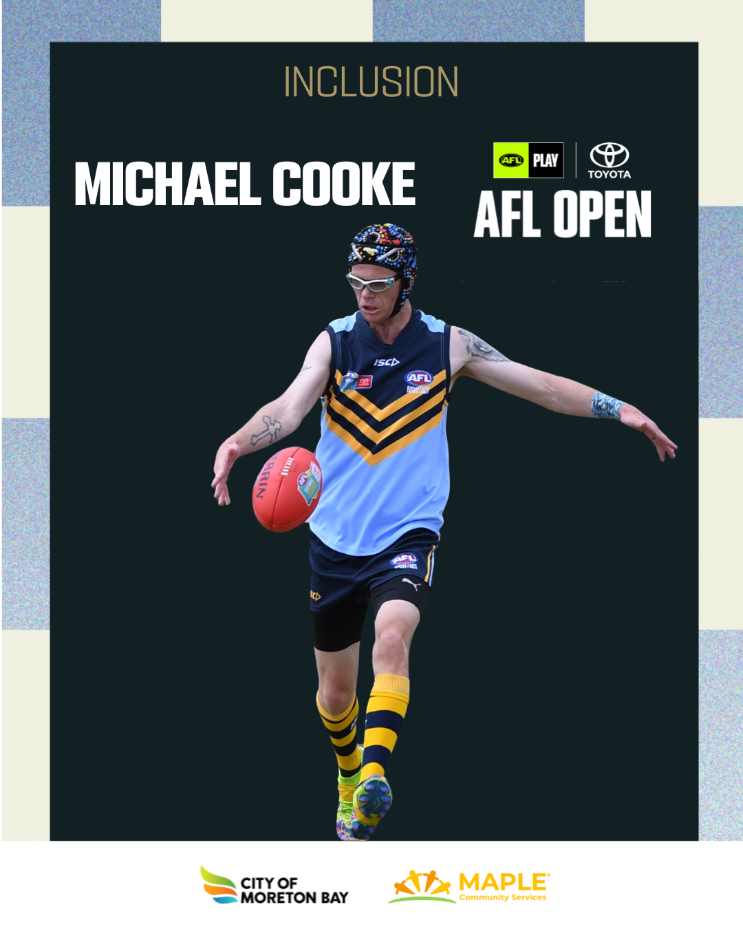 Michael Cooke footy card