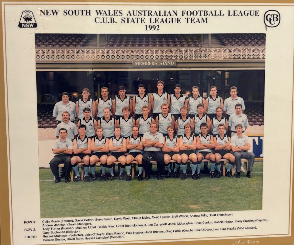 NSW 1992 State Team