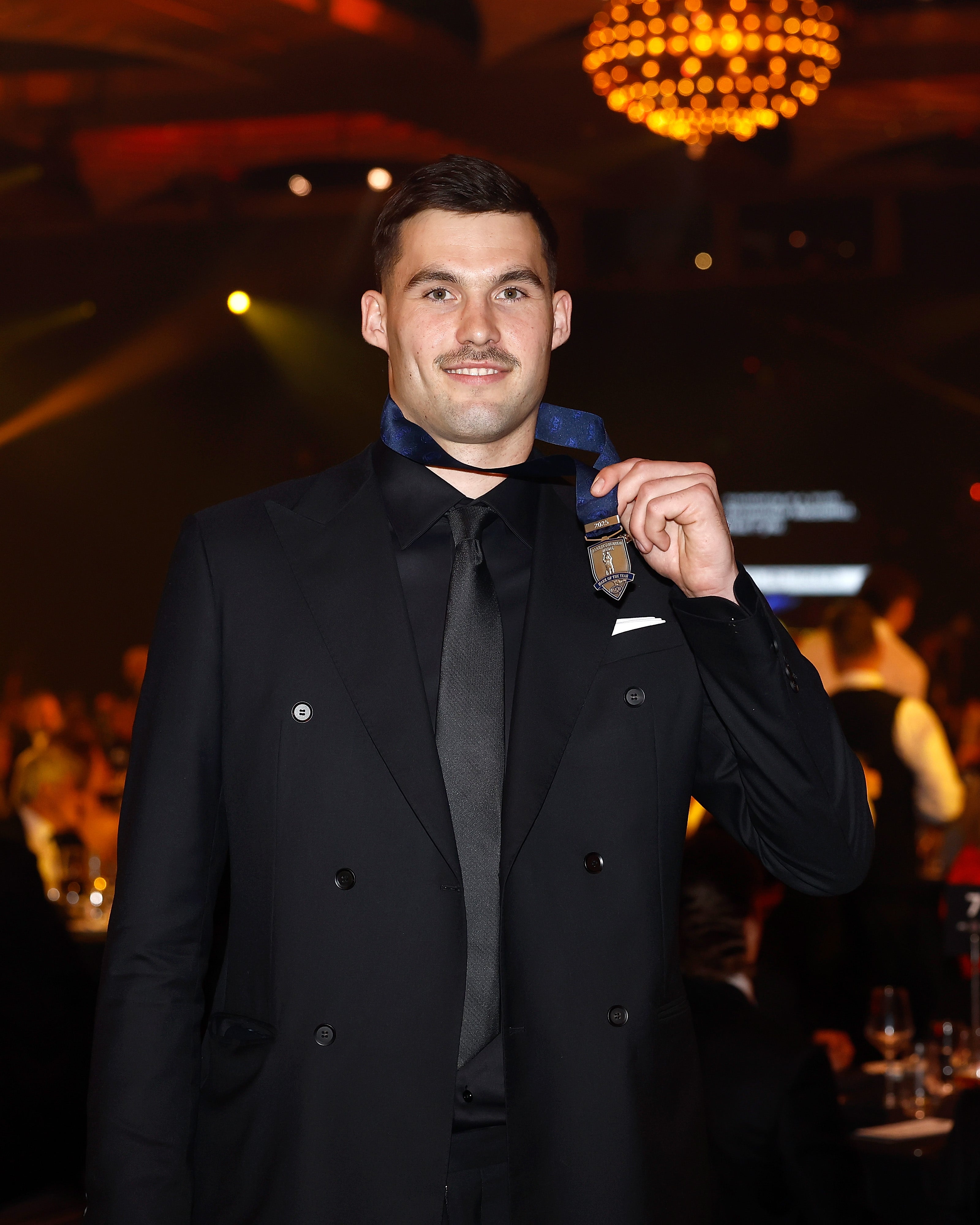 NAB AFL Mark of the Year winner, Sam Darcy. Image: Michael Willson/AFL Photos