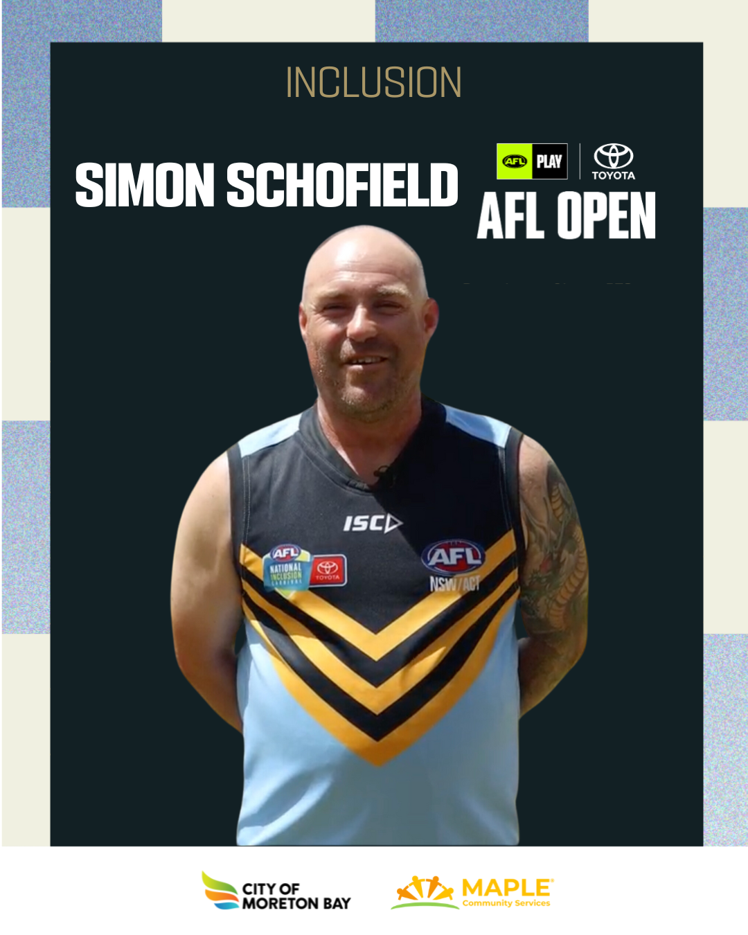 Simon Schofield footy card